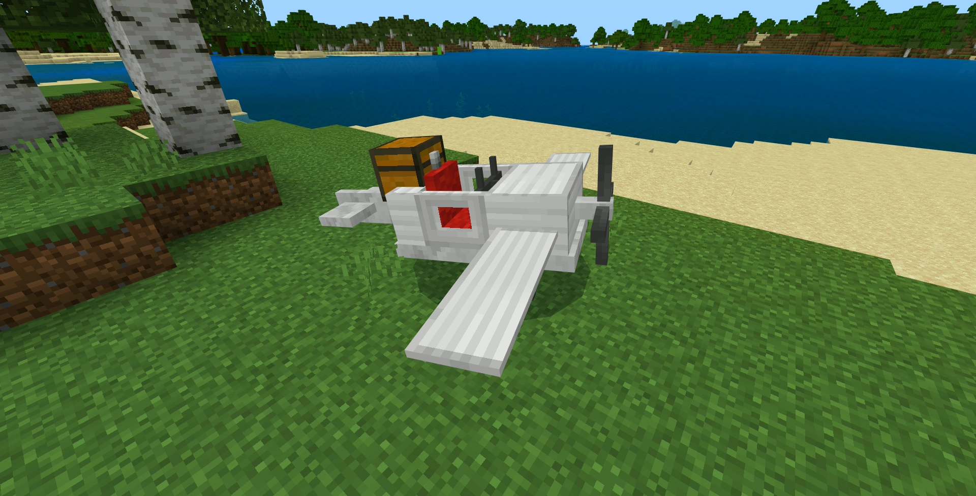 An image from the crafty plane project
